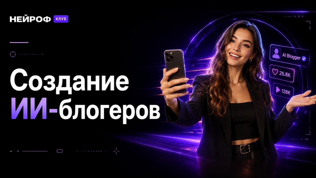 Создай своего ИИ-блогера