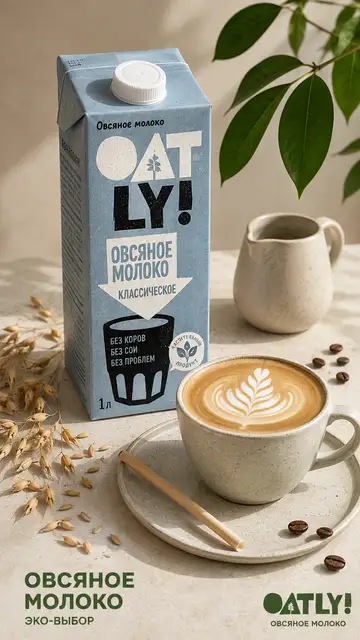 Овсяный герой OATLY